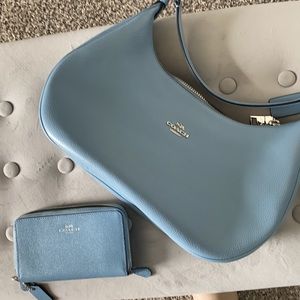 Coach Harley East/West Hobo Handbag and Wallet